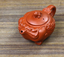 Free shipping Wealthy Toad Golden Toad Puple Clay Teapot Tea Set Gongfu Teapot Tea 120ml