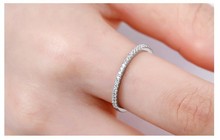 Fashion Women Rings Female Wedding Engagement Ring Red Purple Austrian Crystal Stone Jewelry Wholesale Aneis Gift