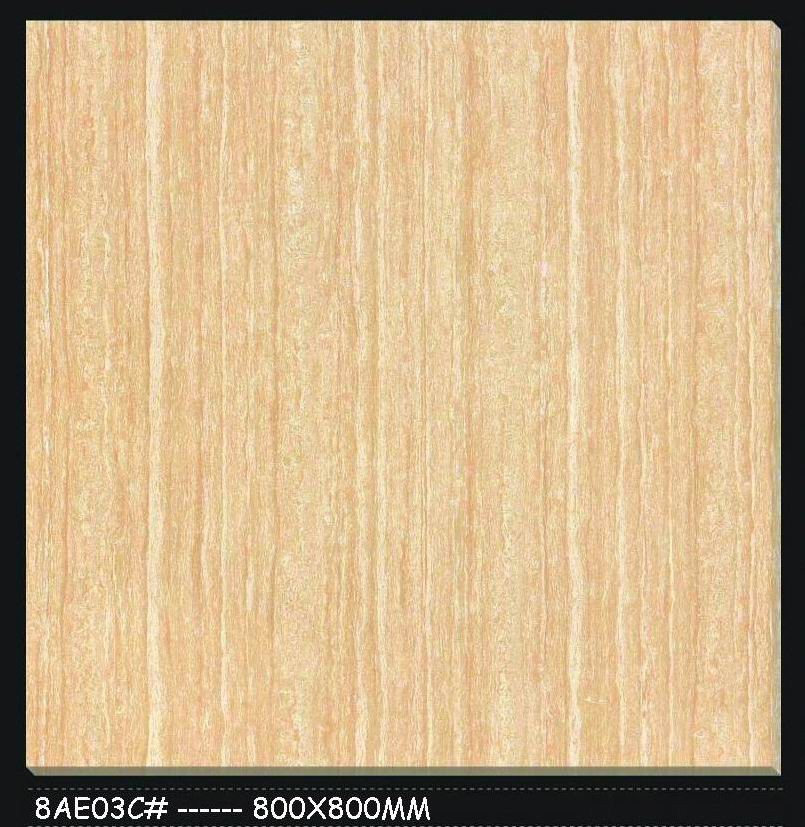 2015 Porcelain Polished Floor Tiles with nano 800X800MM LuBan 3D LineStone 8AE04C