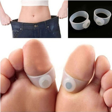 New Original Magnetic Silicon Foot Massage Toe Ring Weight Loss Slimming Easy Healthy Drop Shipping