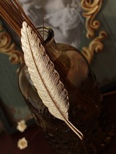 New fashion feather brooch pins nice gift for women girl wholesale BR71