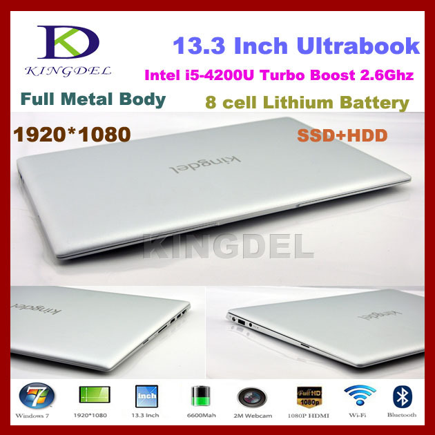 2014 Newest intel i5 4200U Processor laptop with 8GB RAM 128GB SSD 1920 1080 WIFI Bluetooth