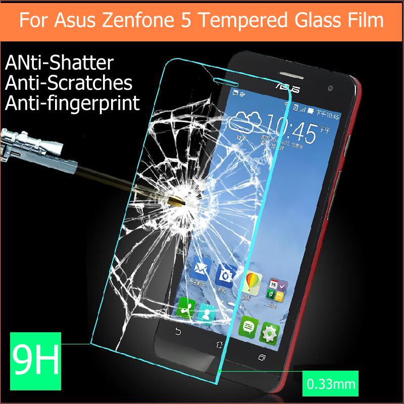 0 33mm For ASUS Zenfone 5 ASUS T00F Anti Explosion Premium Tempered Glass proctive film Anti