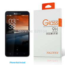 Nacodex Premium Real Tempered Glass Film Screen Protector Easy Fit For Lenovo A850 Octa Core MTK6592