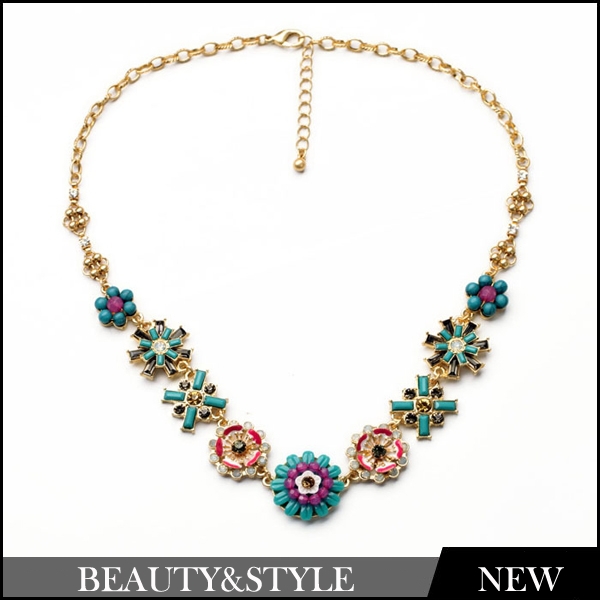 high quality fashion women party gift handmade fancy 18k golded chain ...