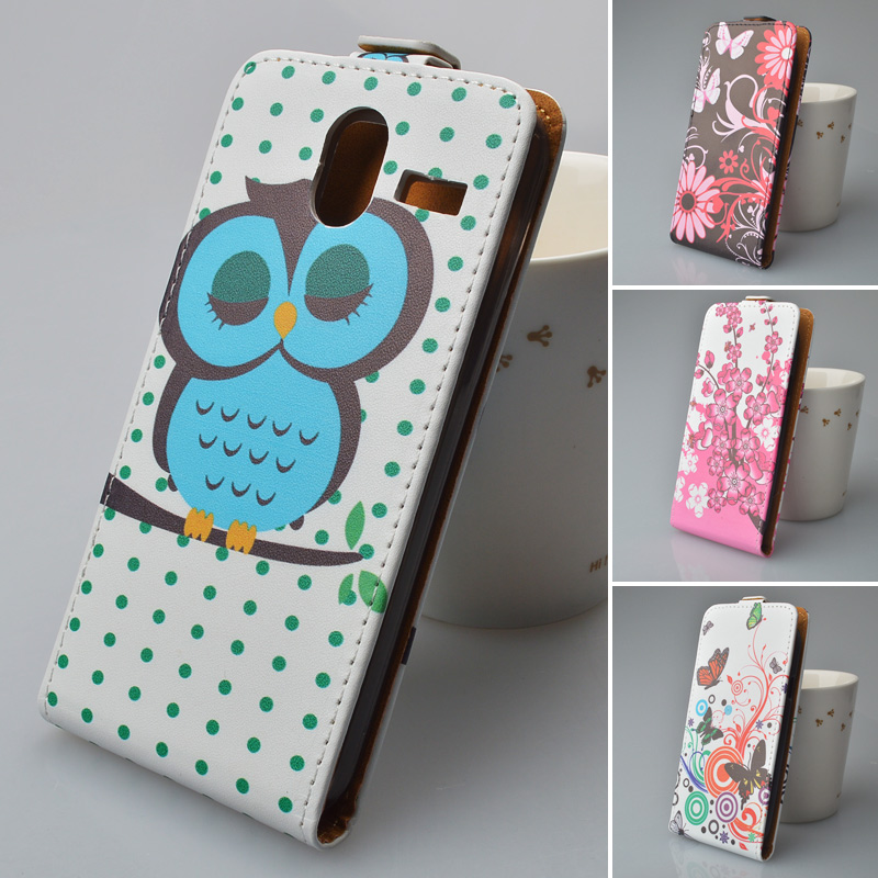 Printing cute pattern Leather Case cover For Lenovo S580 flip phone bags printing pattern