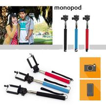 Extendable Bluetooth Handheld Monopod Wireless Remote Self Timer Shutter Selfie Handle Mount Holder Pole Stick Phone Adapter