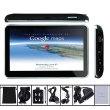 5″ TRUCK GPS Navigator 800MHZ FM/4GB/DDR3 128MB UK EU AU NZ Maps TRUCK Maps Speedcam POI with Sunshade FDA1109B#M1