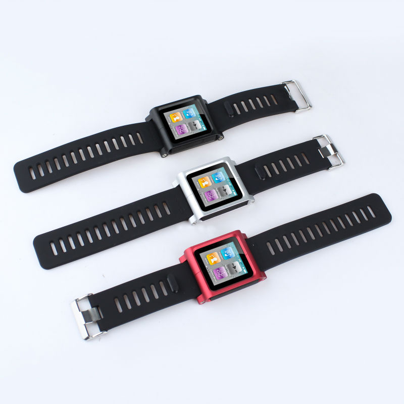 Купить мультитач группа запястье ремешок часы для ipod nano 6/6 в