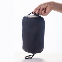 Lightweight Outdoor Camping Nylon Waterproof Stuff Bag 6L 23g Black Free Shipping