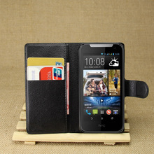 Luxury Top quality new PU Leather Flip Case for HTC desire 310 D310W Stand Wattet Style With Card Slot Phone Bag Cover
