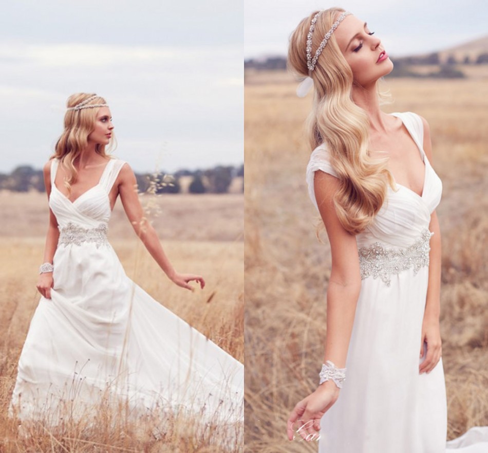 44Simple Lace Backless Rustic Wedding Dresses 2015 With Shiny Crystal 44Simple Lace Backless Rustic Wedding Dresses 2015 With Shiny Crystal