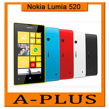 Original Nokia Lumia 520 3G Dual Core GPS Wifi 5MP 4.0nches Touchscreen  Refurbished Windows Mobile Phone