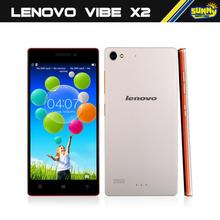 New Arrival Lenovo VIBE X2 4G LTE Cell Phone MTK6595m Octa Core 1.5GHz Android 4.4 2GB RAM 32GB Dual SIM 13MP Camera WCDMA
