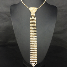 Popular accessories diamond tie necklace marriage accessories hot-selling xl350