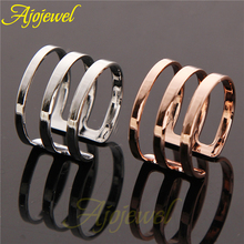 Ajojewel Brand Promtion Knuckle Open Ring For Women