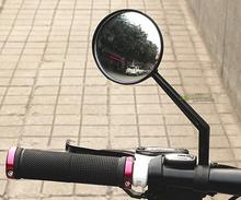 Rotatable Flexible Bicycle Wide Angle Rear View Mirror Bike Handlebar Side View Mirrors for Schwinn Mountain Road Cycling