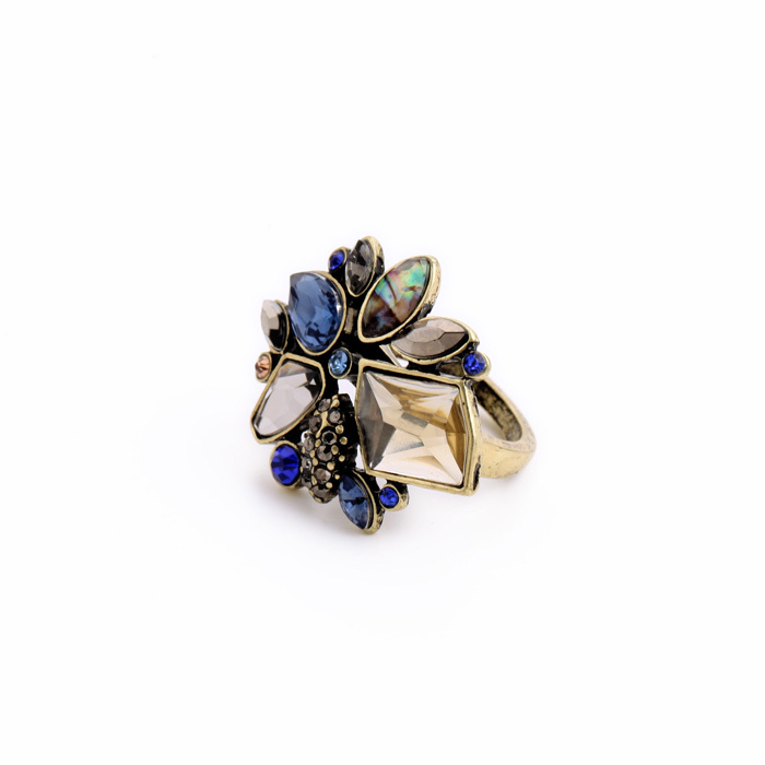 Shijie Jewelry Brand Designer Valentine s Day Anel Jewelry Elegant Rhinestone Ring