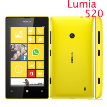 Original phone Nokia Lumia 520 cell phone Dual core 8GB ROM 5MP GPS Wifi 4.0″ IPS unlocked windows phone Refurbished