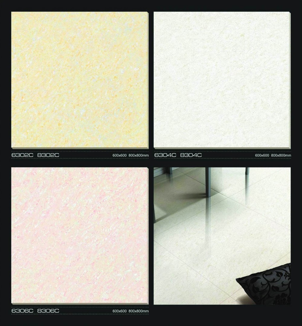 2015 Porcelain Polished Floor Tiles with nano 800X800MM LuBan Double Loading 8306C