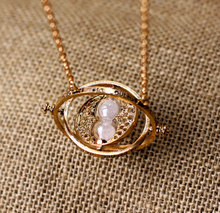 Vintage Style Harry Potter Time Turner Necklace The Golden Snitch Jewelry Popular Antique Gift