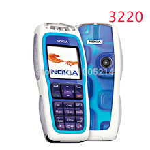Refurbished Nokia 3220 GSM Cell Phone Original Unlocked NOKIA phone Support Russian Polish Free shipping