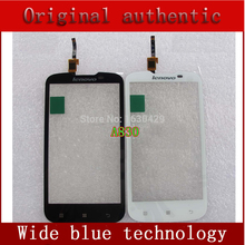 Free shipping New original touch screen Lenovo A830 Mobile phone touch panel digitizer White and black