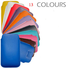 New Leather phone bags cases 13 colors Pouch Case Bag For Philips Xenium V387 Cell Phone Accessories