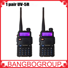 2015 Cheapest 2 pcs /set UV 5R Portable Dual band VHF UHF two way radio 136-174/400-520 ham cb radio uv-5r Walkie Talkie