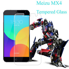 High Quality Premium 2 5D original screen protector film premium tempered glass for Meizu MX4 octa