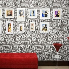 papel de parede 3d wallpaper non woven modern sofa background personalized dollar restaurant of wall paper