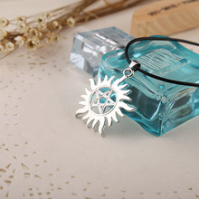 Shining Sun Supernatural Pendant Necklace Movie Jewelry Super Natural Sun Necklace For Men And Women