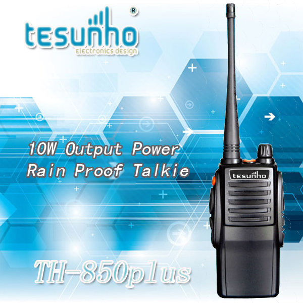 TESUNHO TH 850PLUS professional 10w pc programmable walkie talkie with USB programmable cable
