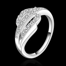 LKNSPCR532 Free shipping 925 sterling silver Stone Ring 925 sterling silver jewelry wholesale fashion jewelry 925