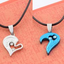 Factory Price Men Women Lover Couple Necklace I Love You Heart Shape Pendant Necklaces Fashion Jewelry