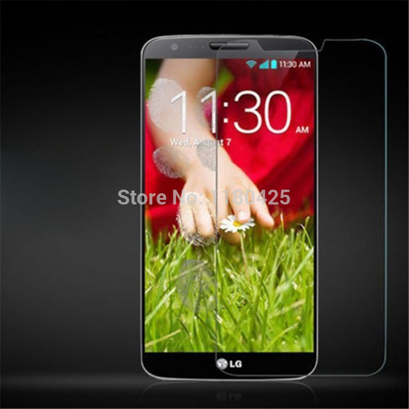 New 0 3mm HD Clear 9H Tempered Glass Anti Shatter Screen Protector Film For LG G2