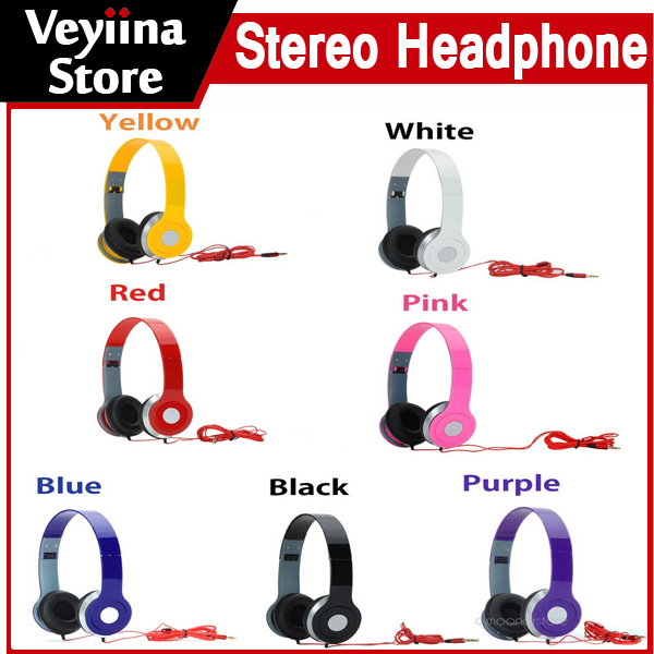 NEW Stereo Wired Adjustable Headphone Headset Earphone Earpiece For Notebook Laptop iPod Cell Phone MP3 Tablet