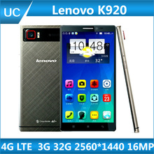 In Stock Original Lenovo K920 Vibe Z2 Pro 4G LTE Android 4 4 Phone Quad Core
