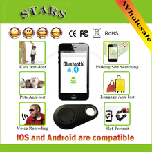 Wireless iTag Self Portrait Anti lost alarm Theft Device for bluetooth 4 0 Smartphone Support iPhone