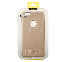 Only 1mm Original BASEUS Ultra Thin Leather Case For Apple iphone 6 4 7 Mobile Phone