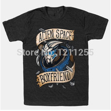 New 2015 Alien Space Boyfriend Garrus Men’s T Shirt Short Sleeve Men Clothing Print Custom T-Shirt Camisetas Men Casual Top Tees