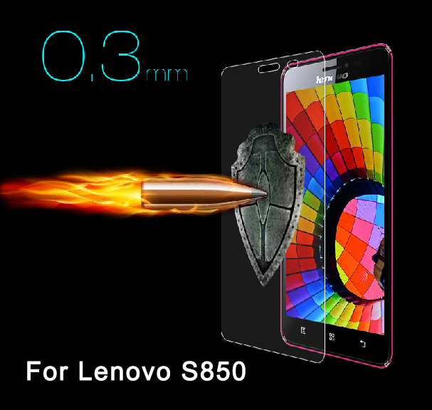 0 3mm S850 Tempered Glass Screen Protector Protective Film For Lenovo S850 Protector With Retail Package