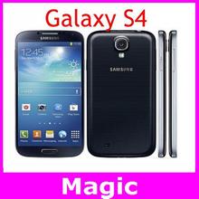 Original Unlocked Samsung Galaxy S4 I9500 mobile phone Android os 5.0 inch touch screen 16GB storage in stock free shipping