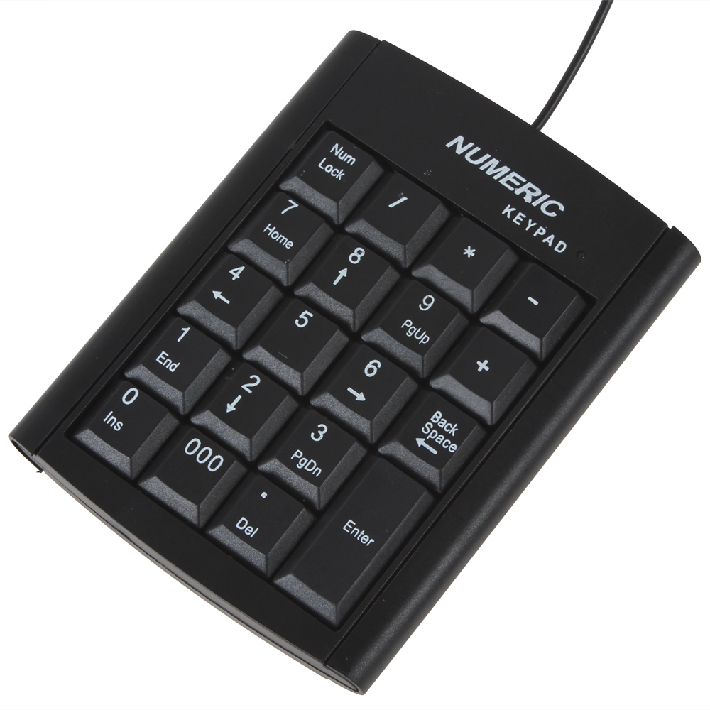 Купить USB клавиатура цифровая клавиатура цифровая мини клавиатура с 19 ...