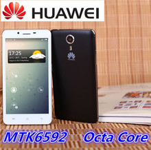 Free Gifts Huawei phone MTK6592 Octa Core 2.0Ghz 3G RAM 5.0” 1920×1080 3G WCDMA 13MP Android 4.4 unlock cell phones dual SIM