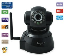 EasyN F-M136 Wireless IP Camera Pan Tilt Free DDNS Smartphone Audio Night Vision WiFi Free Shipping