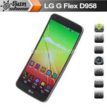 Unlocked Original LG G Flex D958 Mobile Phone 6″ Quad Core 2GB RAM 32GB ROM Smartphone 13MP NFC GPS WCDMA LTE Cell Phones