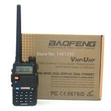 10 P 2015 New Black Baofeng UV 5R Walkie Talkie 136 174MHz 400 520 MHz Two