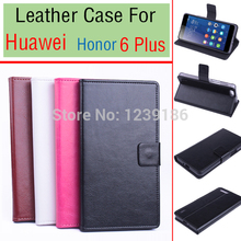 2015 New 100% Original Baiwei Honor 6 plus Leather case For Huawei Honor6 plus Octa Core 4G LTE FDD Android 3GB RAM Smartphone
