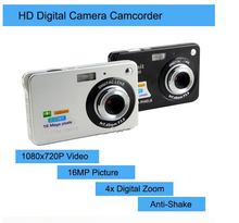 2 7 TFT Screen Photo Camera Professional 4x Digital Zoom Digital Camera foto camera Anti Shake